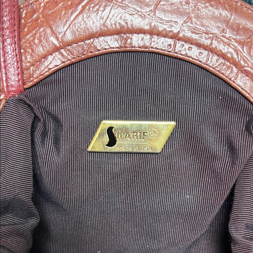 Sharif Epic Patchwork Tapestry Snake Leather 80s … - image 5